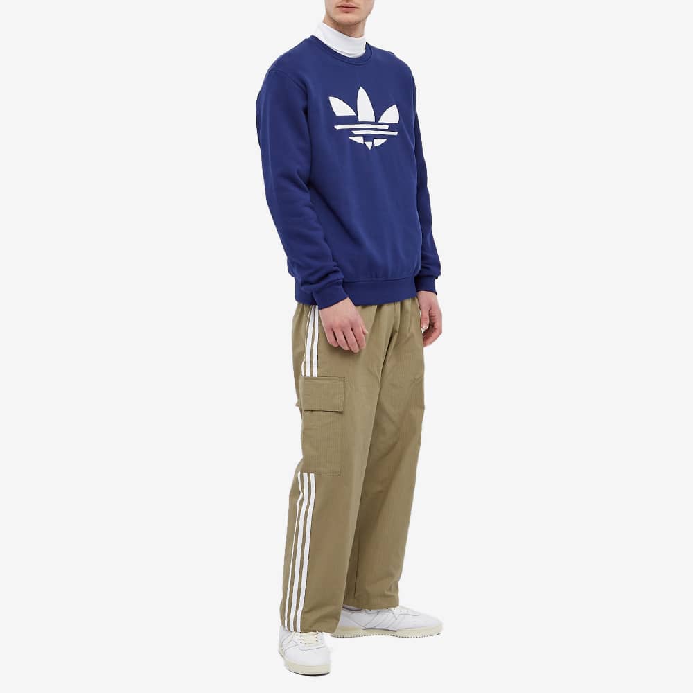 adidas originals Adicolor Shattered Trefoil Sweatshirt 'Blue' H37734