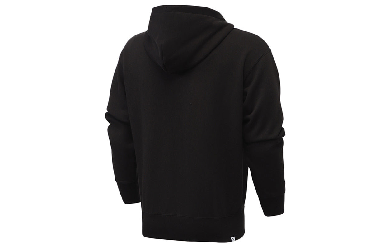 PUMA Downtown Hooded Jacket 'Black White' 531427-01