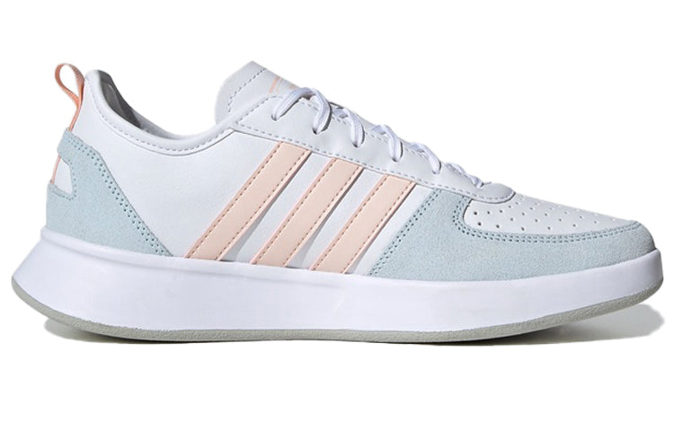 (WMNS) adidas Court80s White/Blue FV9598