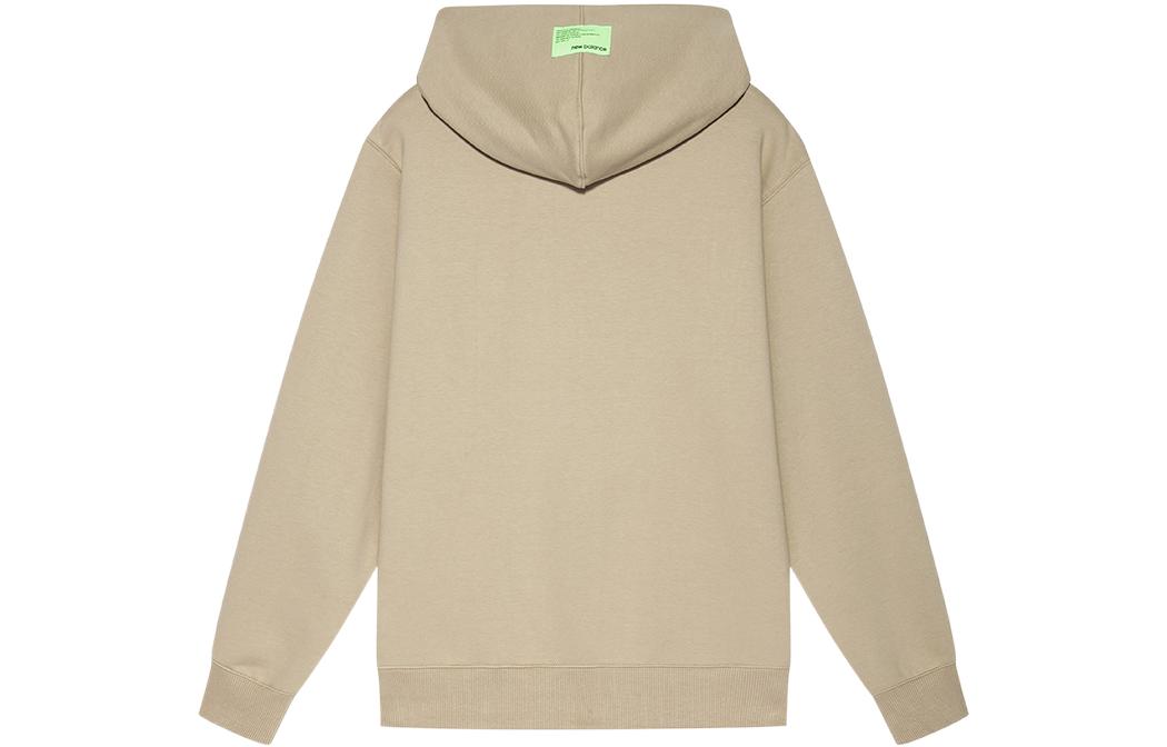 New Balance Logo Print Hoodie 'Beige' AMT21361-MS
