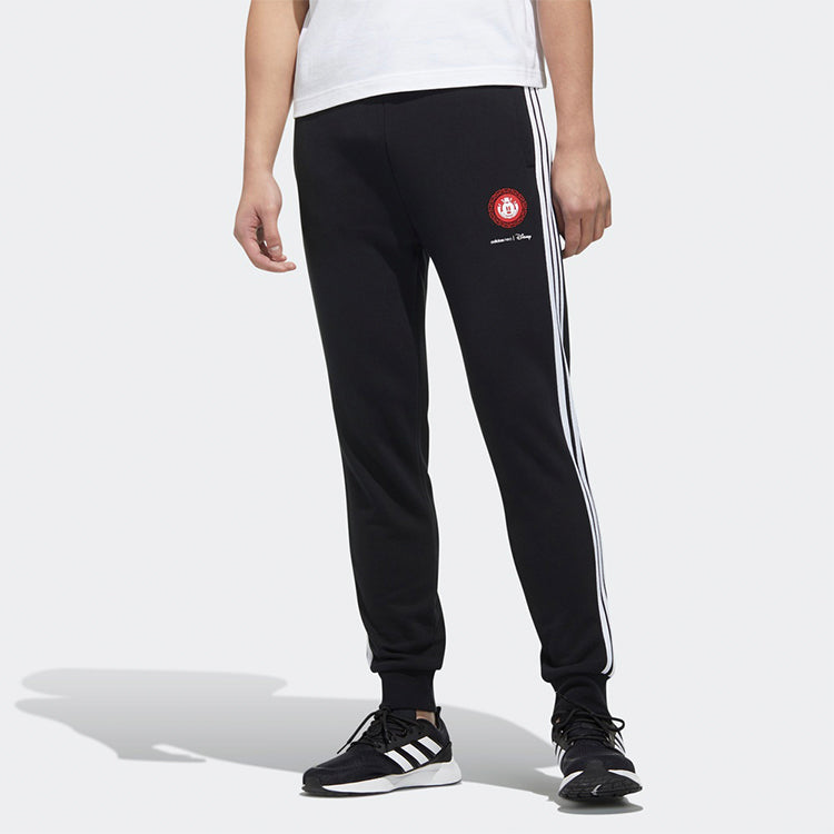 adidas neo x Disney Crossover Casual Bundle Feet Sports Pants Black GE7783