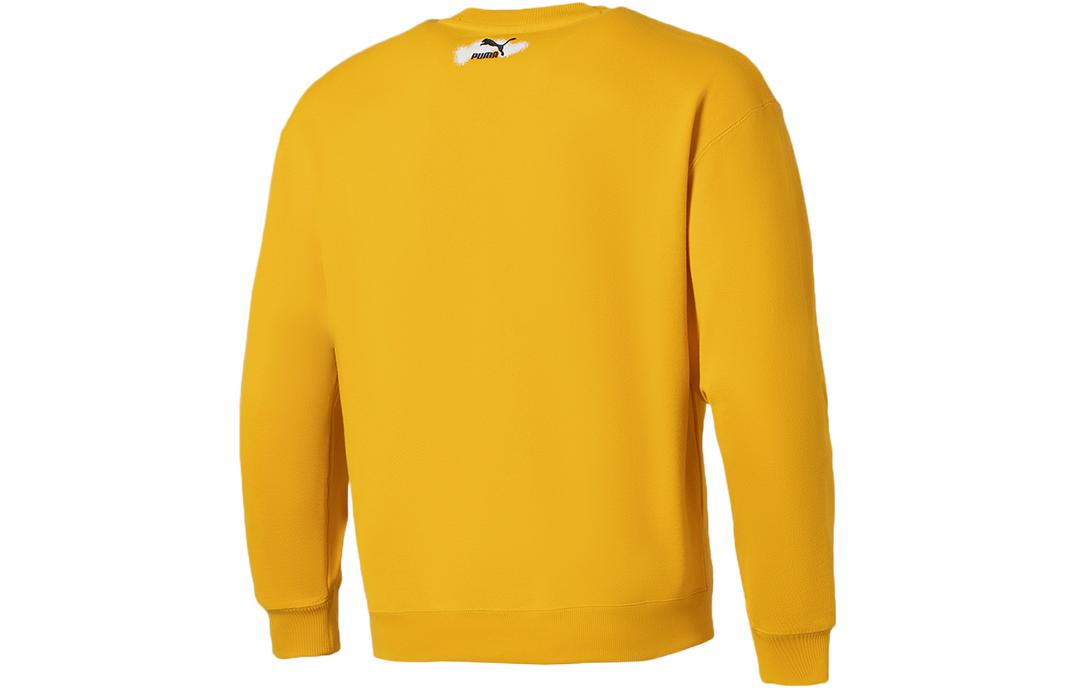 PUMA Logo International Sportswear Sweatshirt 'Yellow' 536303-85