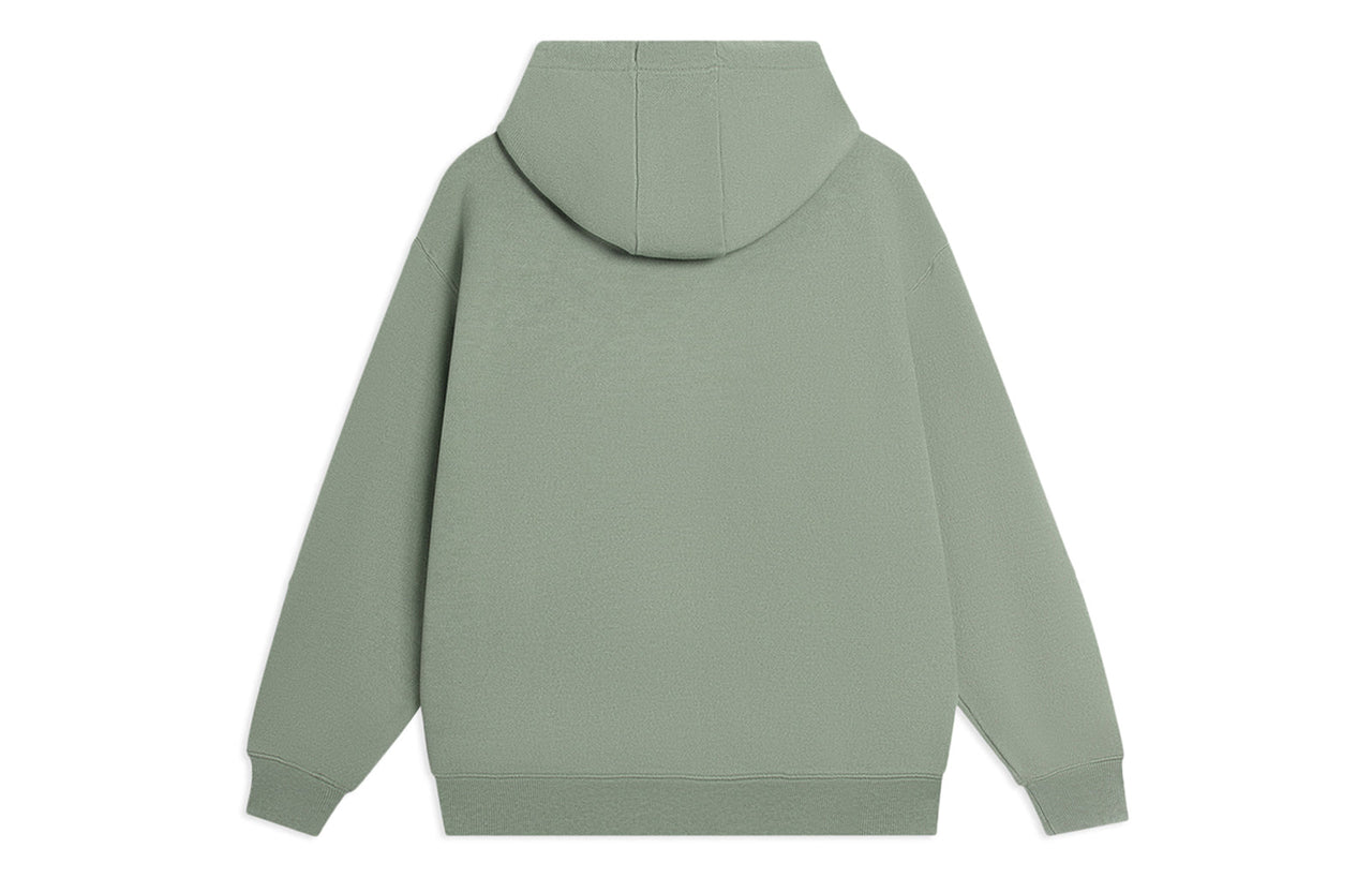Li-Ning Embroidered Logo Hoodie 'Green' AWDSC97-3