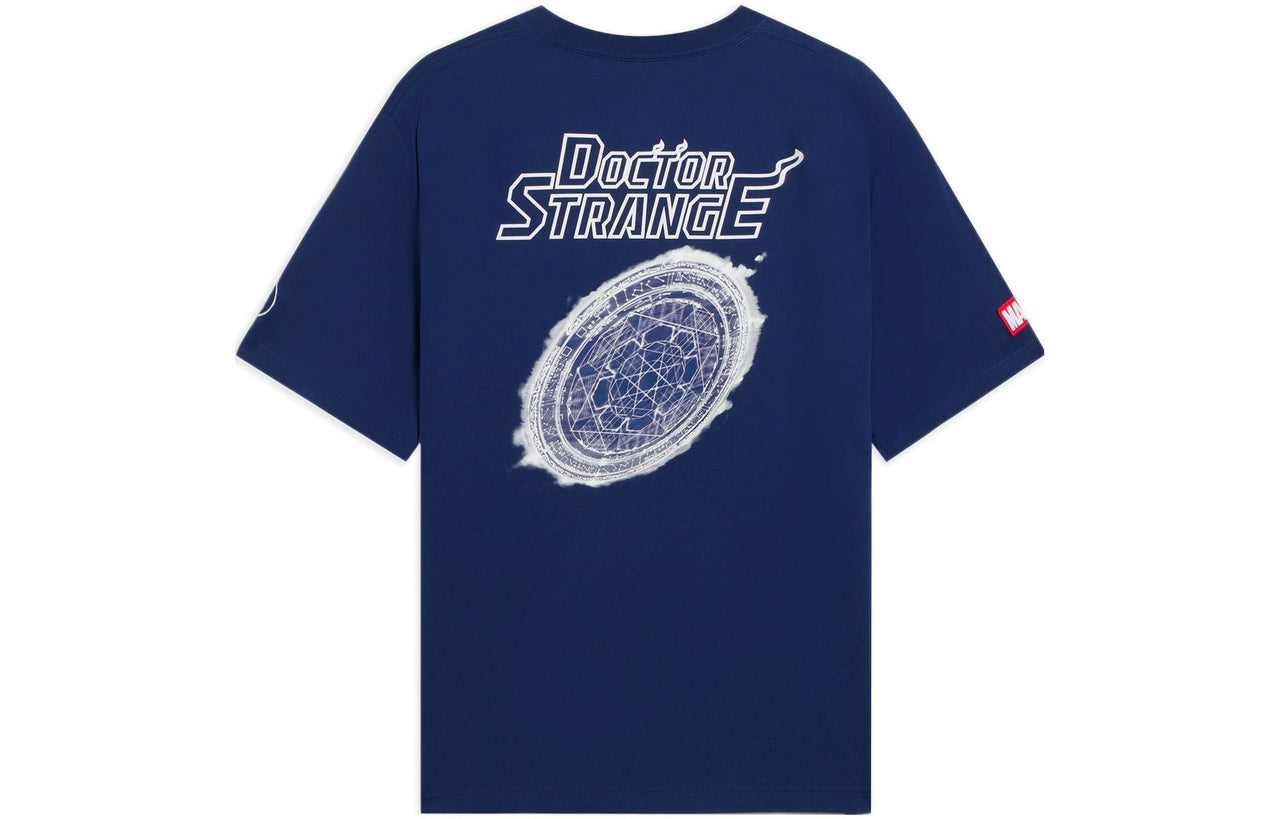 Li-Ning x MARVEL Way Of Wade Graphic T-shirt 'Navy' AHSSA13-3