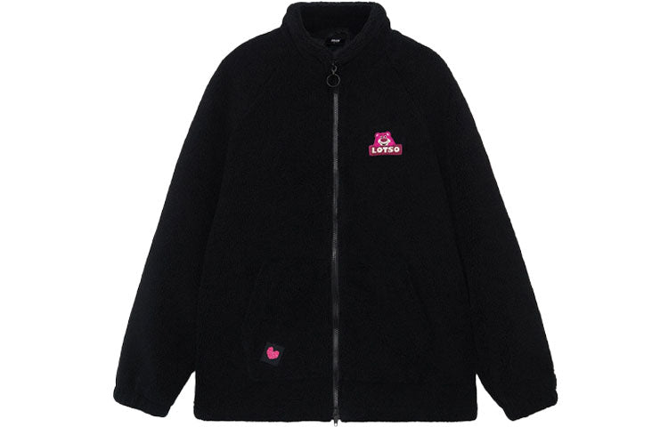 Li-Ning x Disney Toy Story Polar Fleece Jacket 'Black' AFDRA16-2