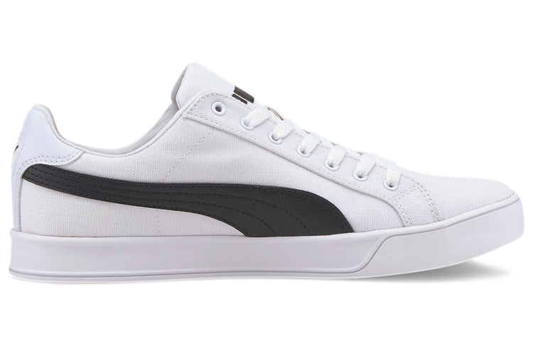 PUMA Smash Vulc Canvas 'White Black' 374754-01