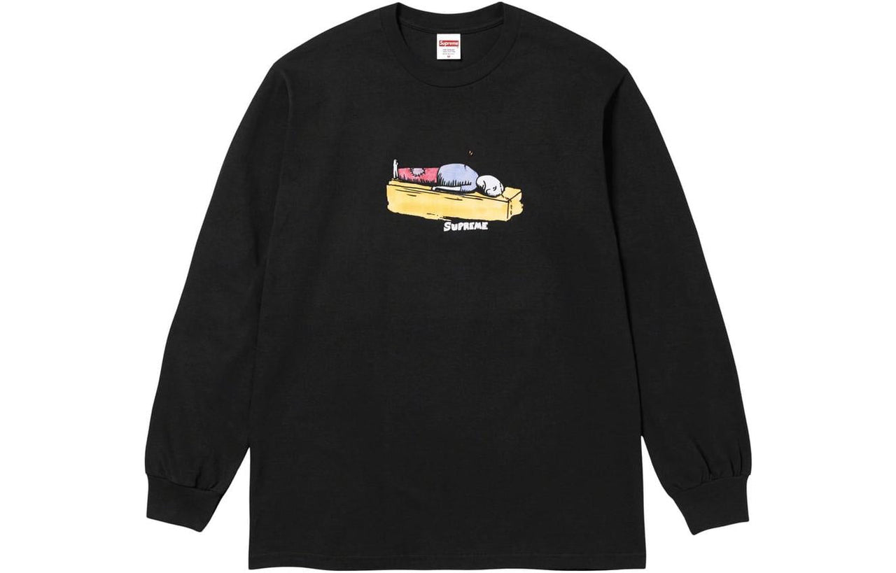 Supreme FW23 Week7 Neil Blender Arrow Long Sleeve T-shirt 'Black' SUP-FW23-139