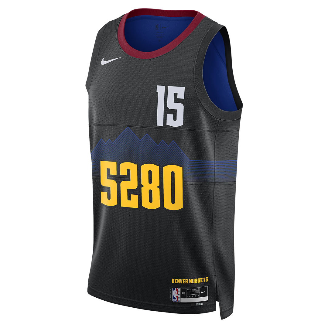 Nike NBA Nikola Jokic Denver Nuggets 2023/24 City Edition Swingman Jersey #15 DX8500-011