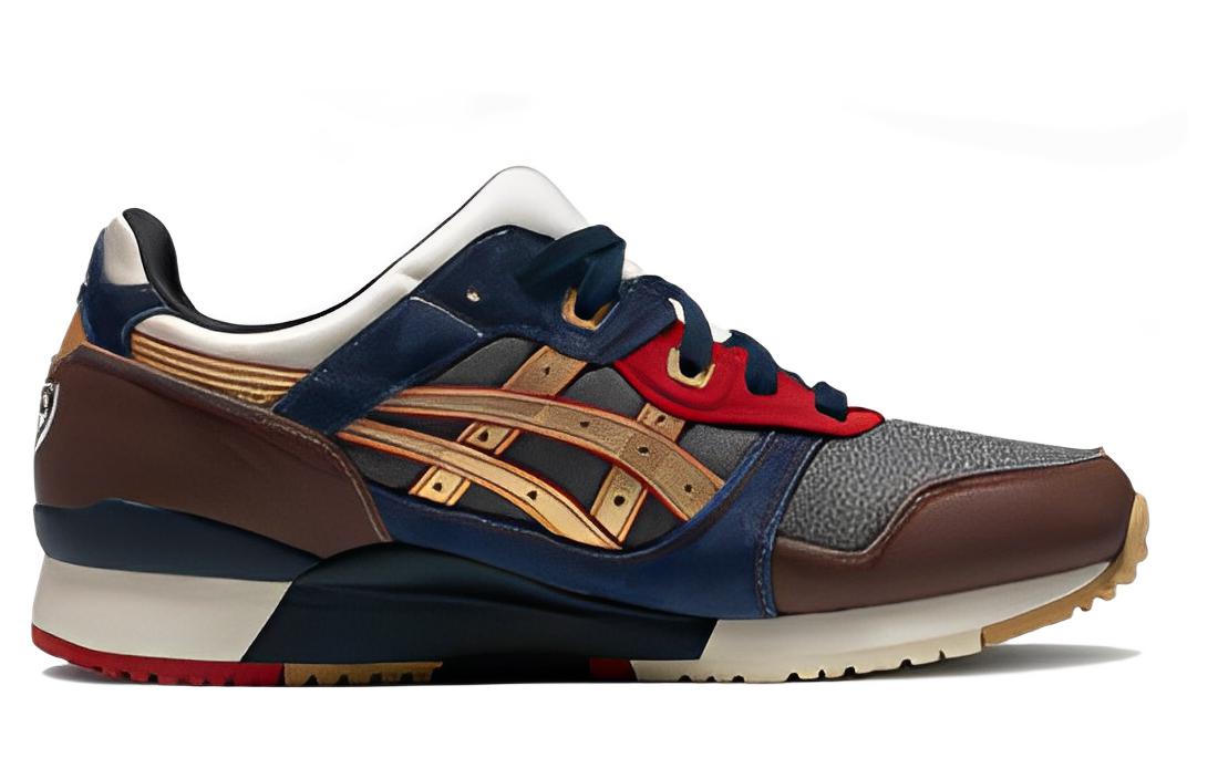 ASICS Gel-Lyte 3 300 x EVISU 'Grey Blue Dark Brown' 1203A301-500