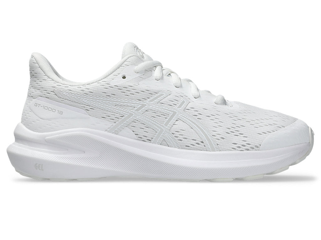 (GS) ASICS GT-1000 13 Running Sneakers 'White' 1014A343-100