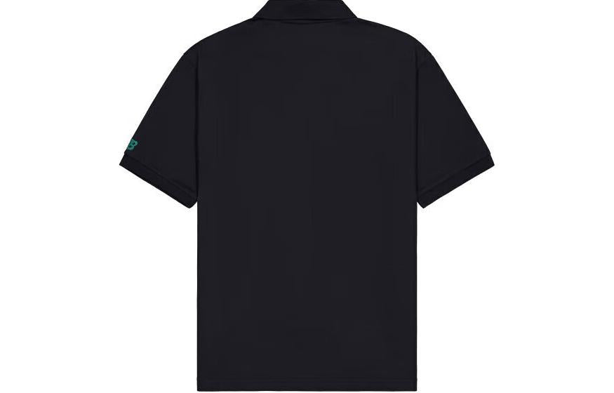 New Balance Small NBSC Polo Shirt 'Black' NFE22011-BK