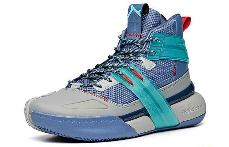 ANTA Quick Battle 4 'Blue Teal Grey' 112041605-7