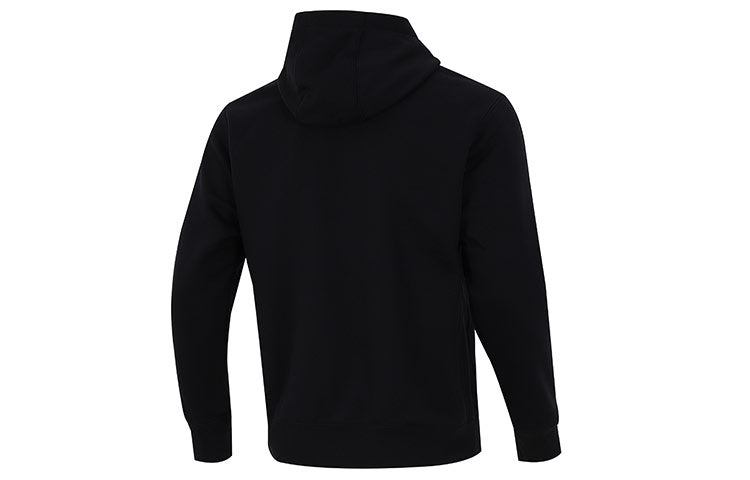 Men's Nike Nsw Bb Po Hdy Swsh Brnd Riff Contrasting Colors Logo Sports Pullover Black DM2395-010
