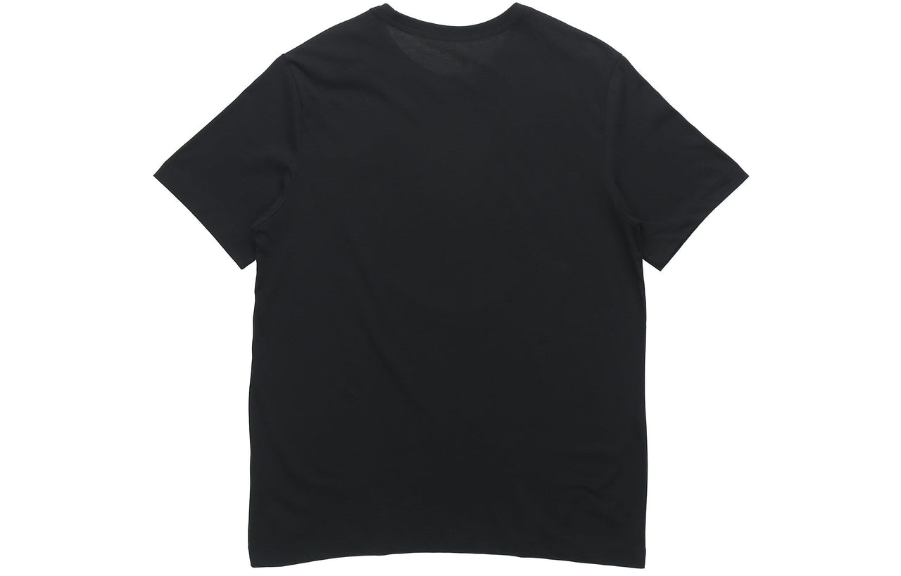 Nike NBA Los Angeles Clippers Logo Alphabet Printing Basketball Sports Short Sleeve Black DQ8987-010