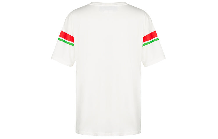 Gucci GG Stripe Printing Short Sleeve White 565806-XJBAR-9037