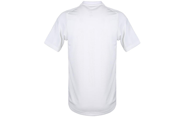 adidas Soccer/Football Sports Round Neck Short Sleeve Jersey White DT9194