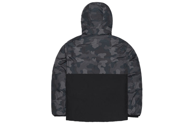 New Balance Camouflage Jacket 'Black Grey' NPA4S013MIX