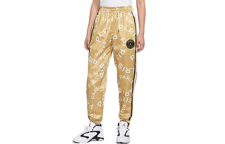 (WMNS) Air Jordan PSG Tank Pants 'Gold' CZ4136-723