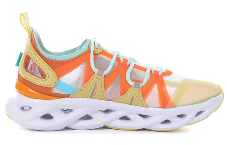 (WMNS) Li-Ning Arc 'White Orange Blue' ARHQ052-5