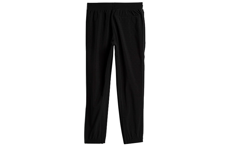 adidas originals x Crossover Reflective Printing Casual Straight Sports Pants Couple Style Black GU1367