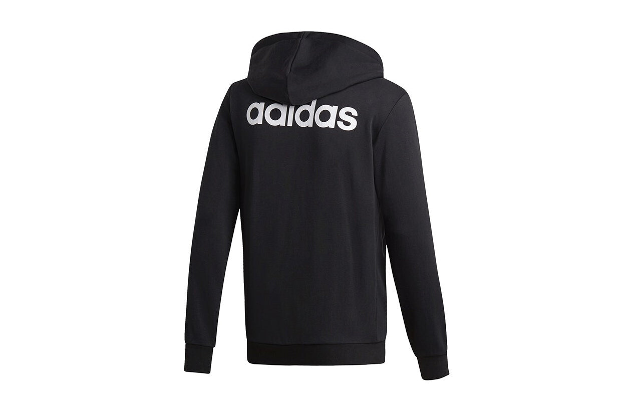adidas Linear French Terry Hoodie 'Black' DQ3103