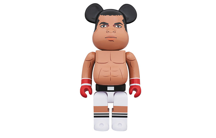 BE@RBRICK Muhammad ALI 100%+400% 'Red Brown White' MUHAMMAD