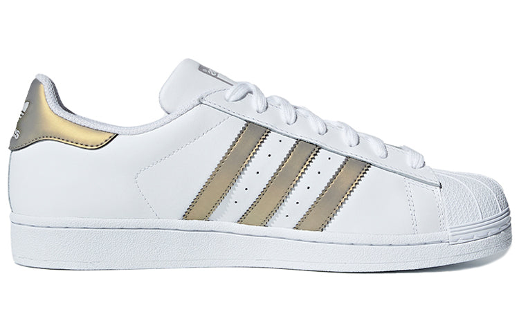 adidas Superstar 'White Gold Metallic' D98001