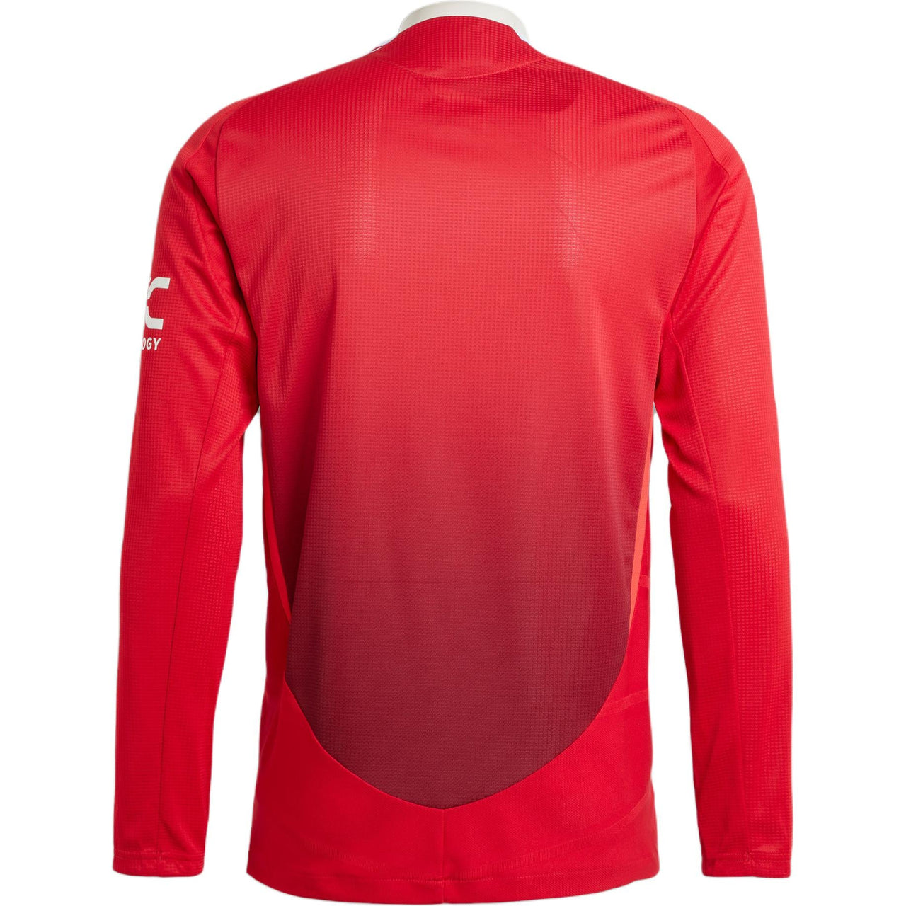 adidas Manchester United 24/25 Long Sleeve Authentic Home Soccer Jersey Asia Sizing 'Mufc Red' IT1988