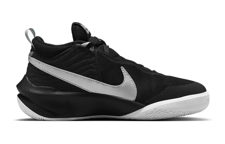 (GS) Nike Team Hustle D10 'Black Metallic Silver' CW6735-004
