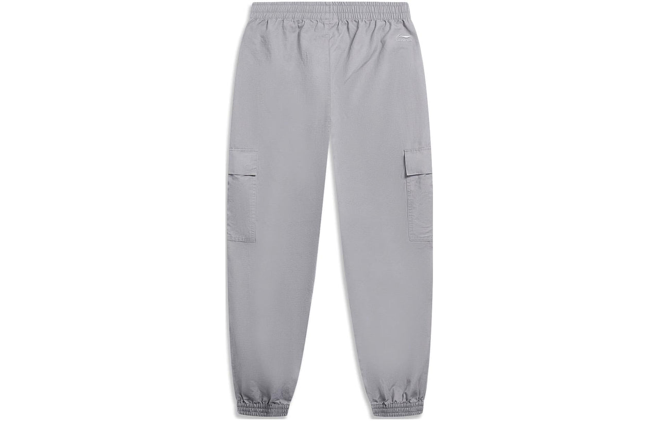 Li-Ning Skateboard Series Cargo Pants 'Grey' AKXT021-2
