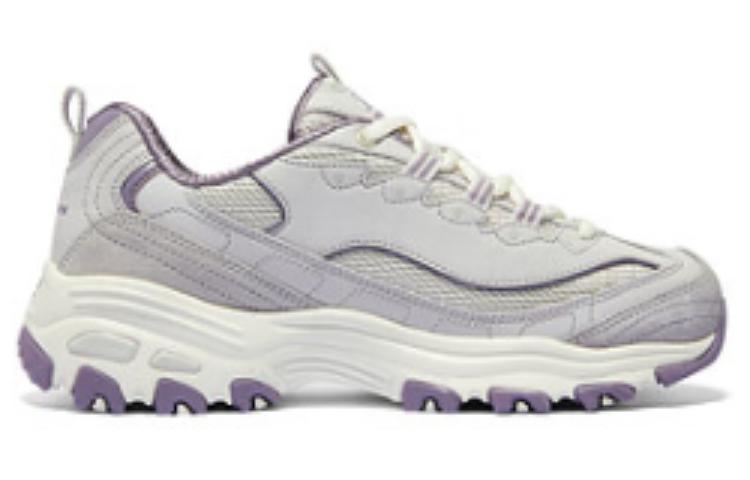(WMNS) Skechers D'Lites 1.0 Shoes 'Grey Purple' 896283-GYLV