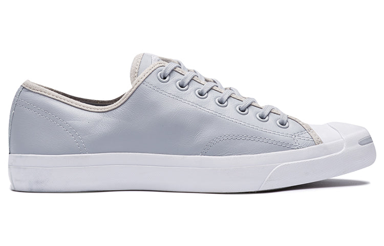 Converse Jack Purcell Leather Shoes Grey 161636C