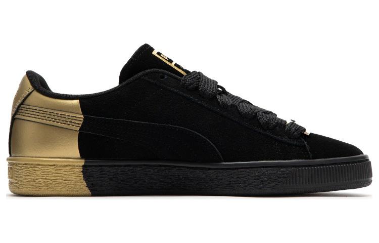 PUMA Suede Dance Crew 'Black Gold Metallic' 398306-01