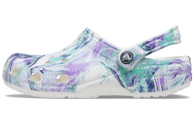 Crocs Classic Sports Slippers Unisex Blue Purple 206868-94S