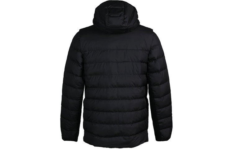 Men's Nike Casual Hooded Black Down Jacket AH2206-010