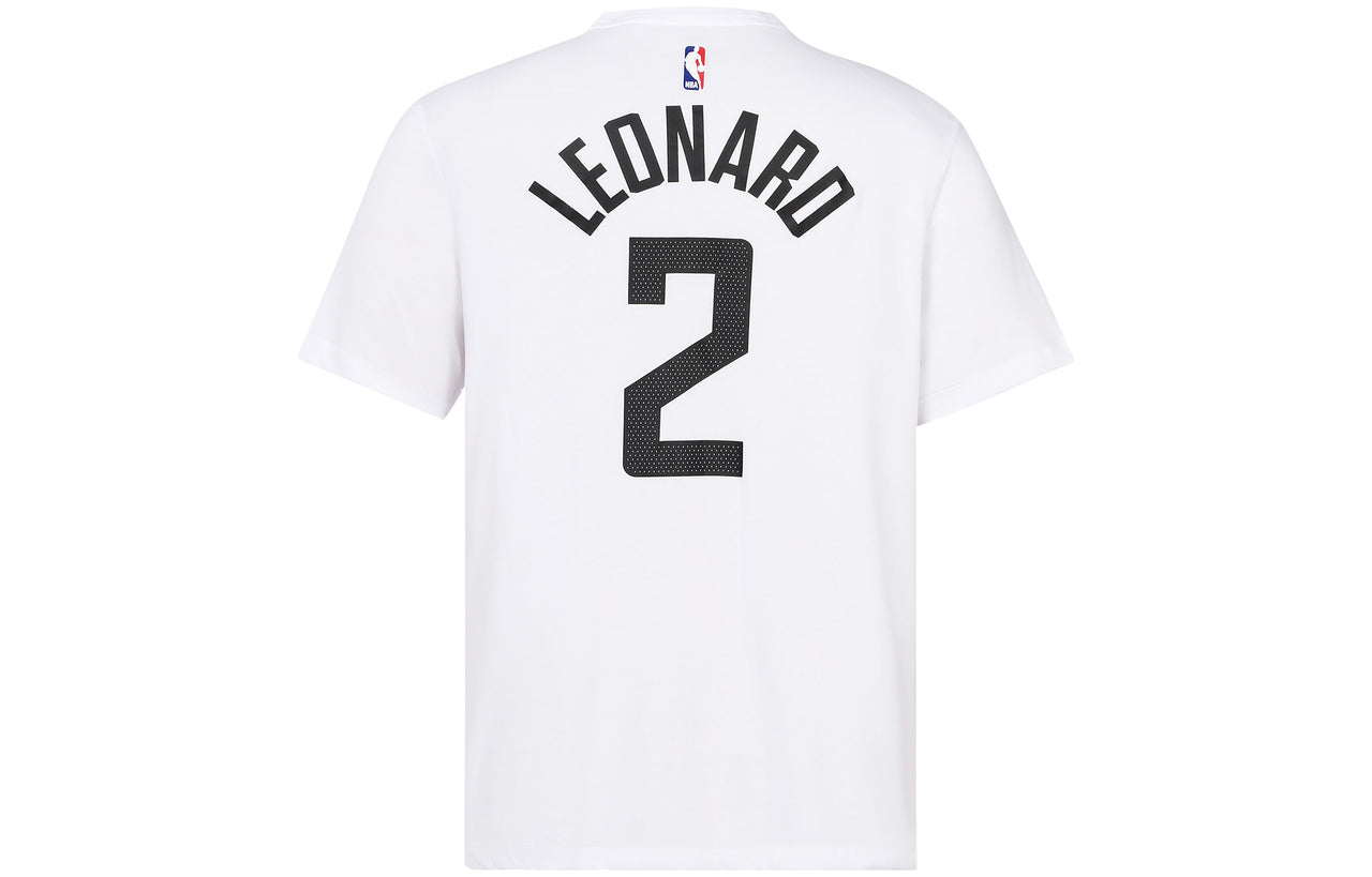 Nike NBA City limited 19-20 Season Los Angeles Clippers Leonard 2 Short Sleeve White BV8768-103
