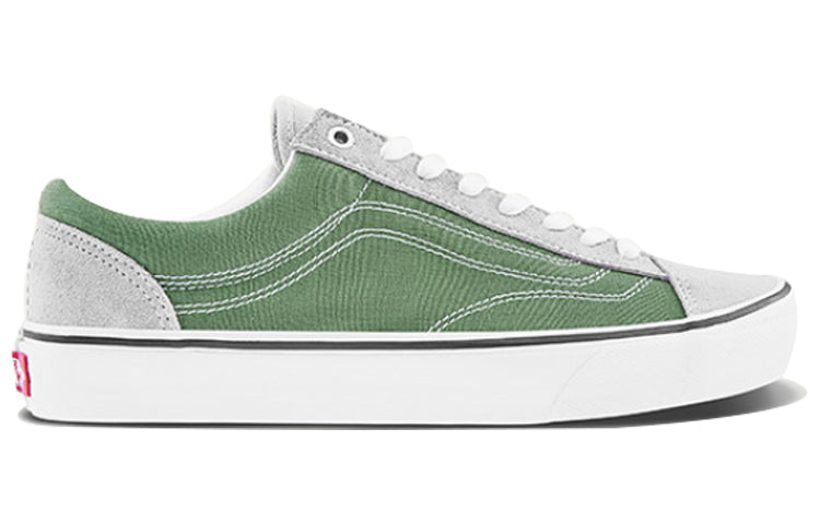 Vans Style 36 Retro Low Top Casual Skate Shoes Unisex 'Green Khaki' VN0A3DZ3T0X