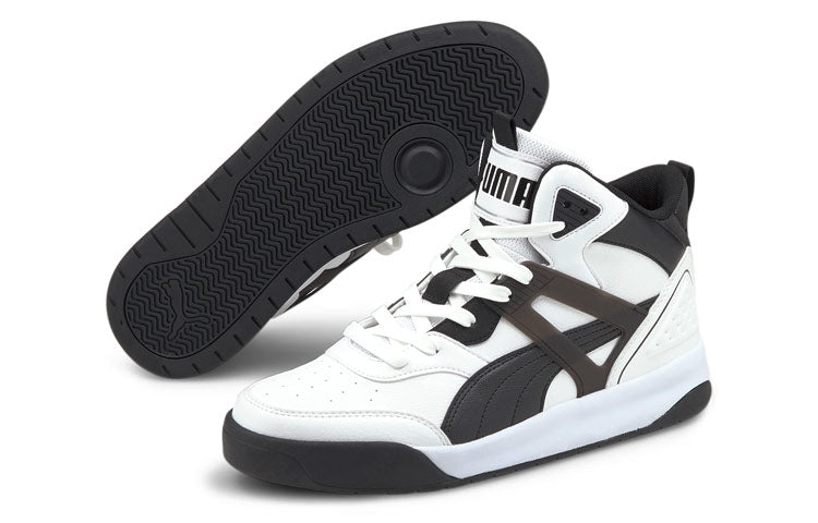 PUMA Backcourt Mid Sneakers White/Black 374139-08