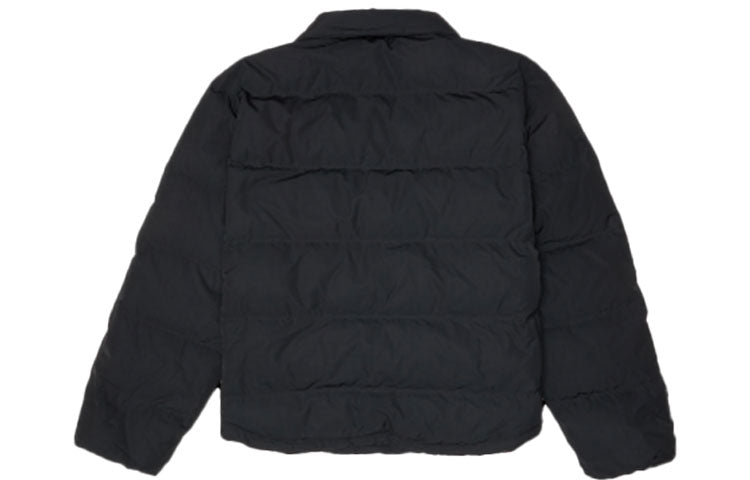 Converse Short Down Puffer Jacket 'Black' 10021966-A02
