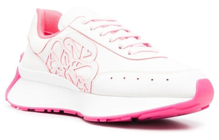 (WMNS) Alexander McQueen Sprint Runner 'White Bright Pink' 718361WIC9D8955