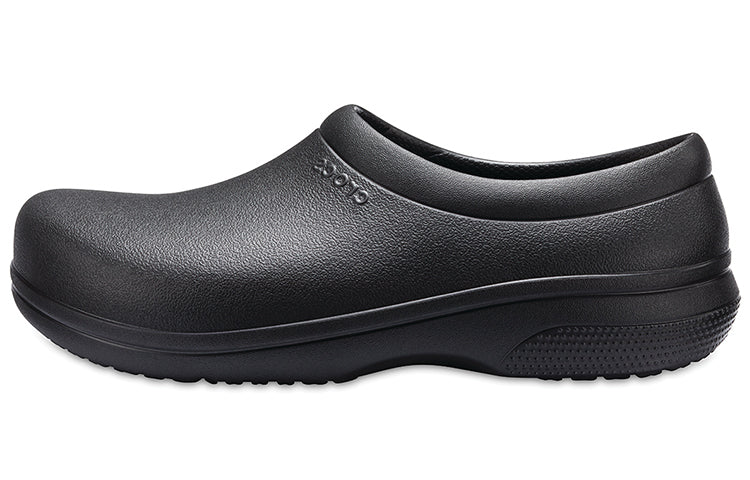 Crocs On The Clock Work Slip On 'Black' 205073-001