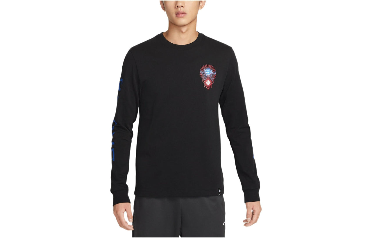 Nike England National Team Logo Long Sleeve T-Shirt 'Black' DQ8608-010