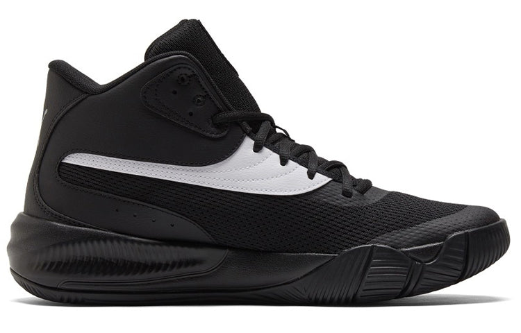 PUMA Triple Mid 'Black White' 376451-09