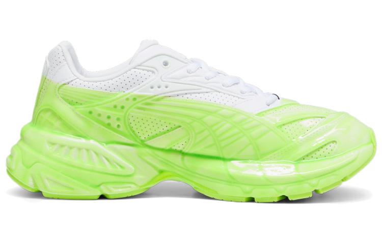 PUMA Velophasis Slime 'White Neon Green' 393754-01