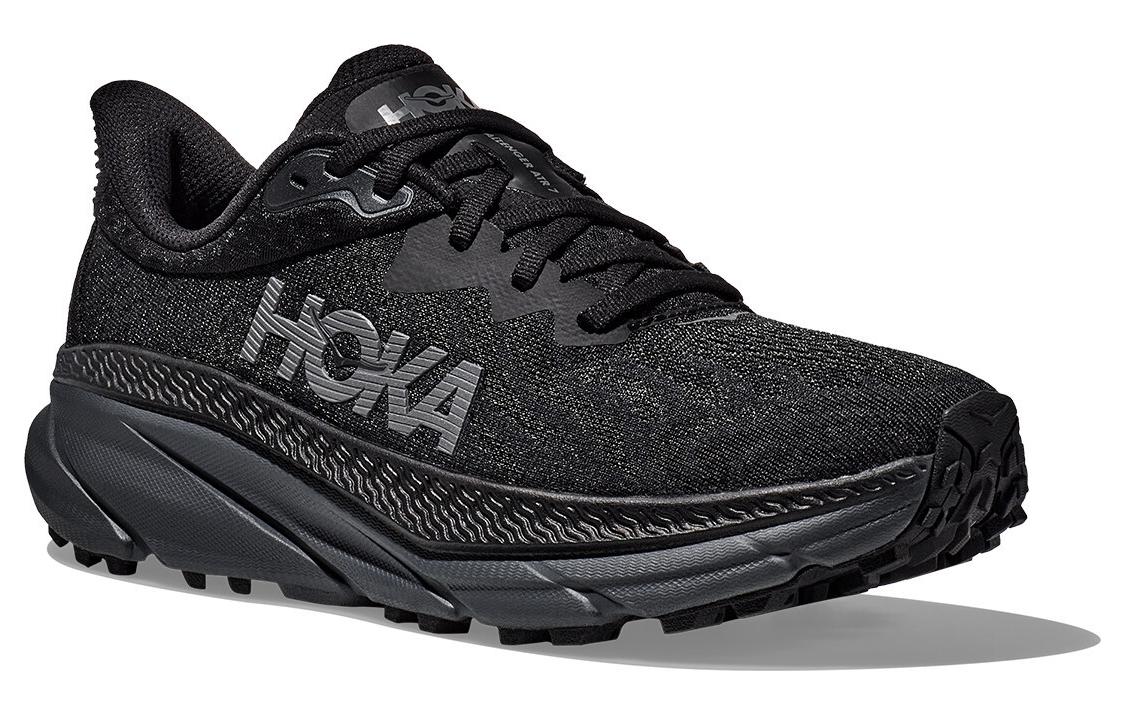 (WMNS) HOKA ONE ONE Challenger 7 'Triple Black' 1134498-BBLC