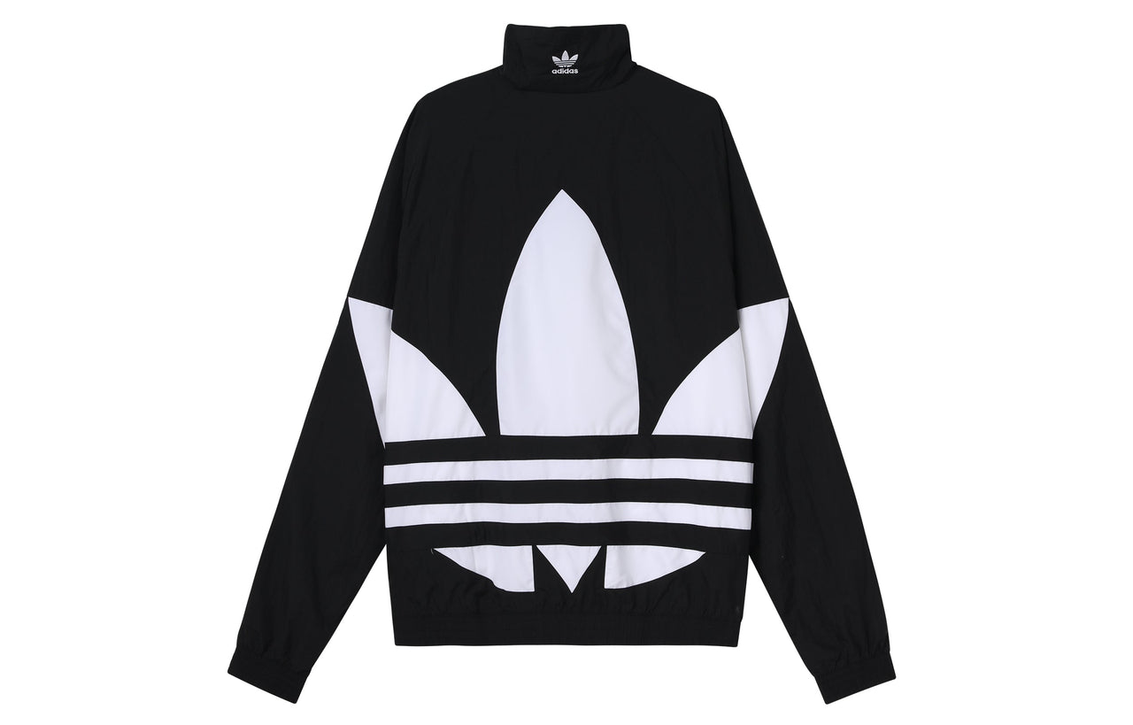 adidas originals Big Trefoil Track Top Night Marine Logo FM9892