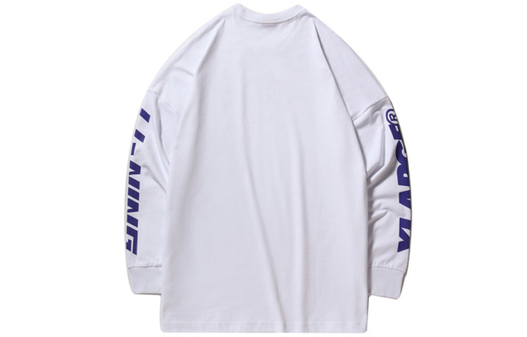 Li-Ning x XLARGE Crossover Logo Printing Pullover 'White' ATLN243-1
