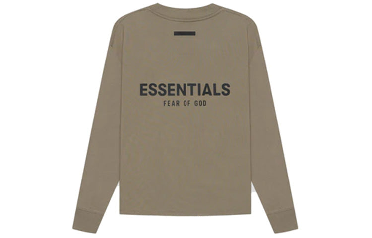 Fear of God Essentials SS21 Long Sleeve T-Shirt 'Taupe' FOG-SS21-558