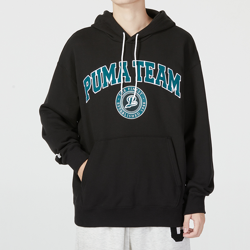 PUMA Team Hoodie 'Black' 539274-01