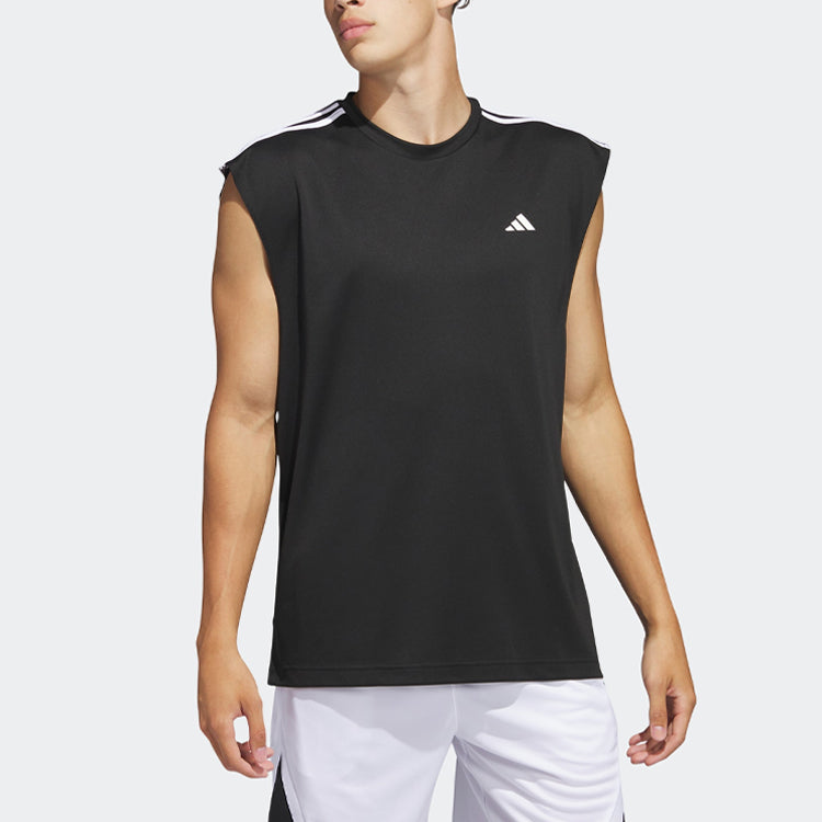 adidas All-world Sleeveless Tank Tee 'Black' IC2464